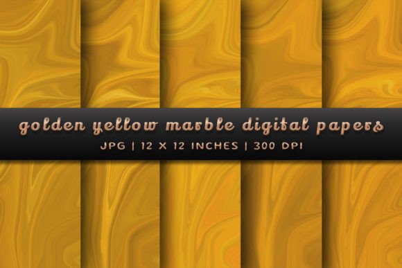 Golden Yellow Marble Backgrounds: A Touch of Digital Opulence