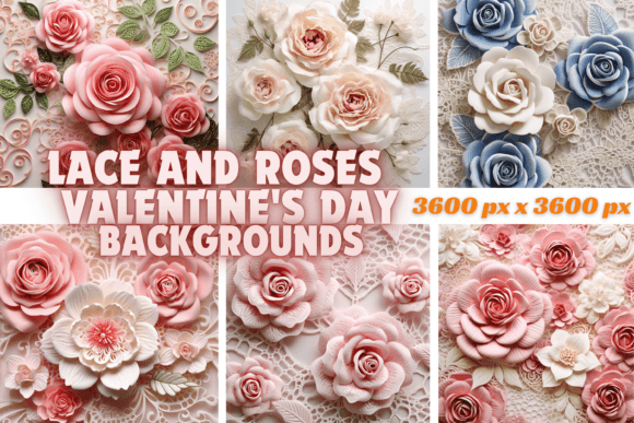 Lace and Roses Backgrounds: A Designer's Guide to Romantic Visuals