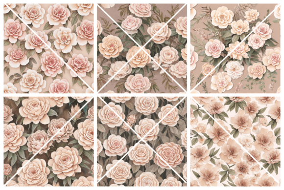 The Soft Power of Beige Floral Backgrounds