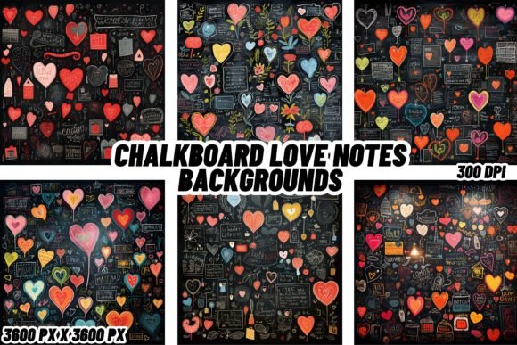 Timeless Romance: A Guide to Chalkboard Love Notes Backgrounds