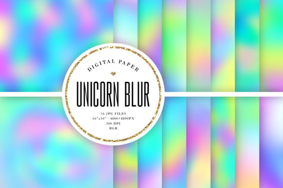 Unicorn Blur Backgrounds: Elevate Your Digital and Print Projects